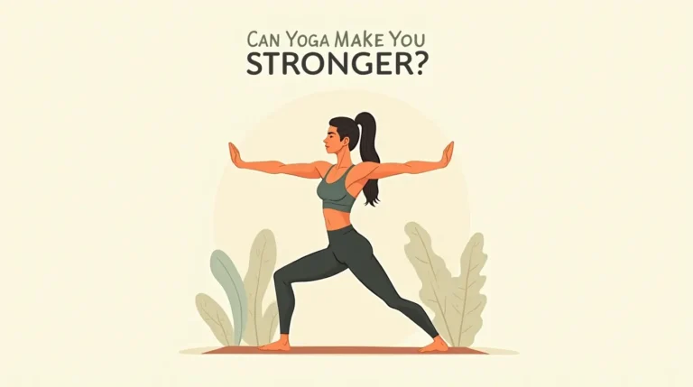 Can Yoga Make You Stronger with Warrior Pose to build core stability balance and full body strength