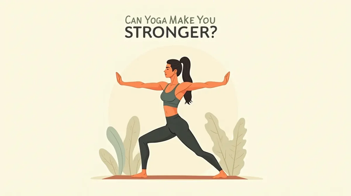 Can Yoga Make You Stronger with Warrior Pose to build core stability balance and full body strength
